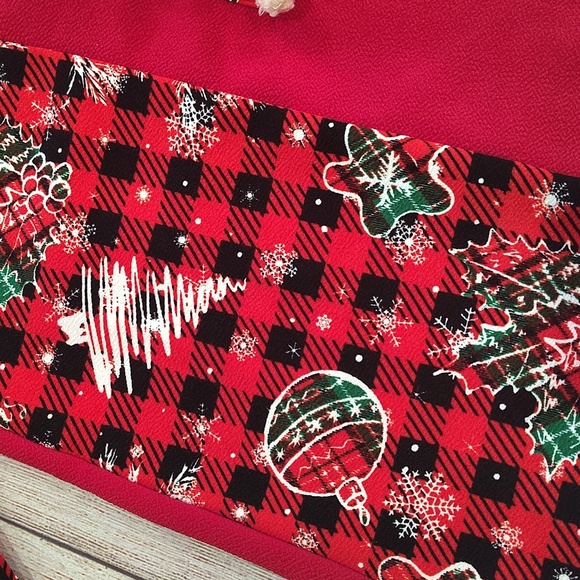 Christmas Dress With Detachable Teddy Bear - Picture 3 of 6